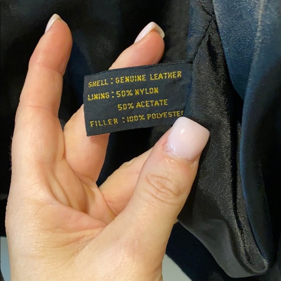 Gently Used Women’s Express Leather Jacket - Picture 3 of 5